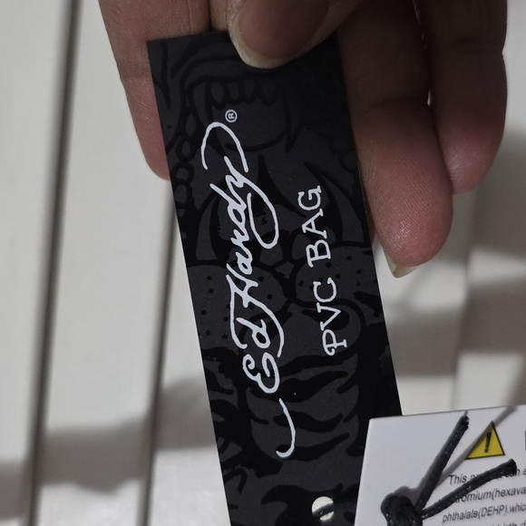 Ed Hardy Red and Multicolor Women's Bag - Picture 7 of 9